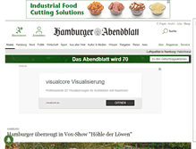 Tablet Screenshot of china-trifft-hamburg.abendblatt.de