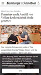 Mobile Screenshot of abendblatt.de