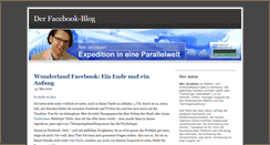 Desktop Screenshot of facebook-blog.abendblatt.de