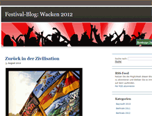 Tablet Screenshot of festival-blog.abendblatt.de