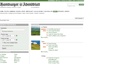 Desktop Screenshot of hotels.abendblatt.de